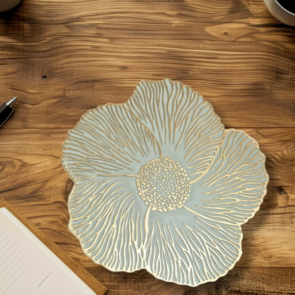 Bloosom Pvc Anti Skid Table Mat Set