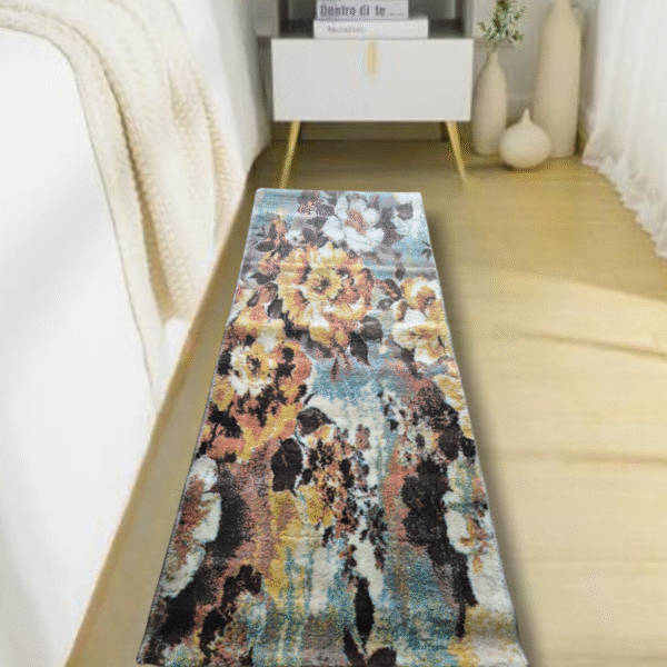Flower Dezino Carpet Runners Turkish