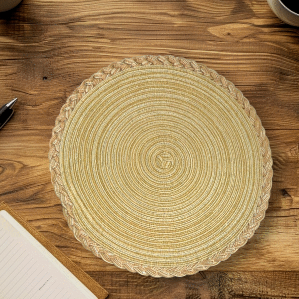 Weaving Jute Table Mat