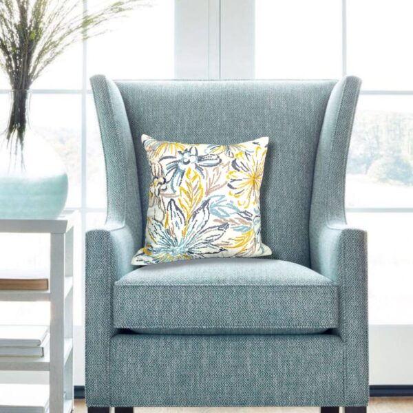 Florance Embroidery Cushion Cover