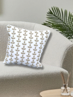 Diya Embroidery Cushion Cover