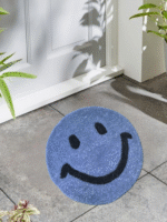 Smiley Hand Tufted Doormat - Image 3